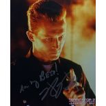 ROBERT PATRICK - TERMINATOR 2 - AUTOGRAPHED 8X10" - AFTAL