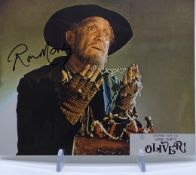 RON MOODY (1924-2015) - OLIVER (1964) - AUTOGRAPHED 8X10" - AFTAL