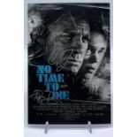 JAMES BOND 007 - NO TIME TO DIE - DUAL AUTOGRAPHED - AFTAL