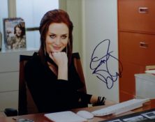 EMILY BLUNT - DEVIL WEARS PRADA (2006) - SIGNED 8X10" - AFTAL