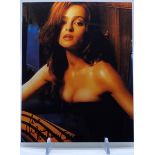 HELENA BONHAM CARTER - ACTRESS - AUTOGRAPHED 8X10" - AFTAL