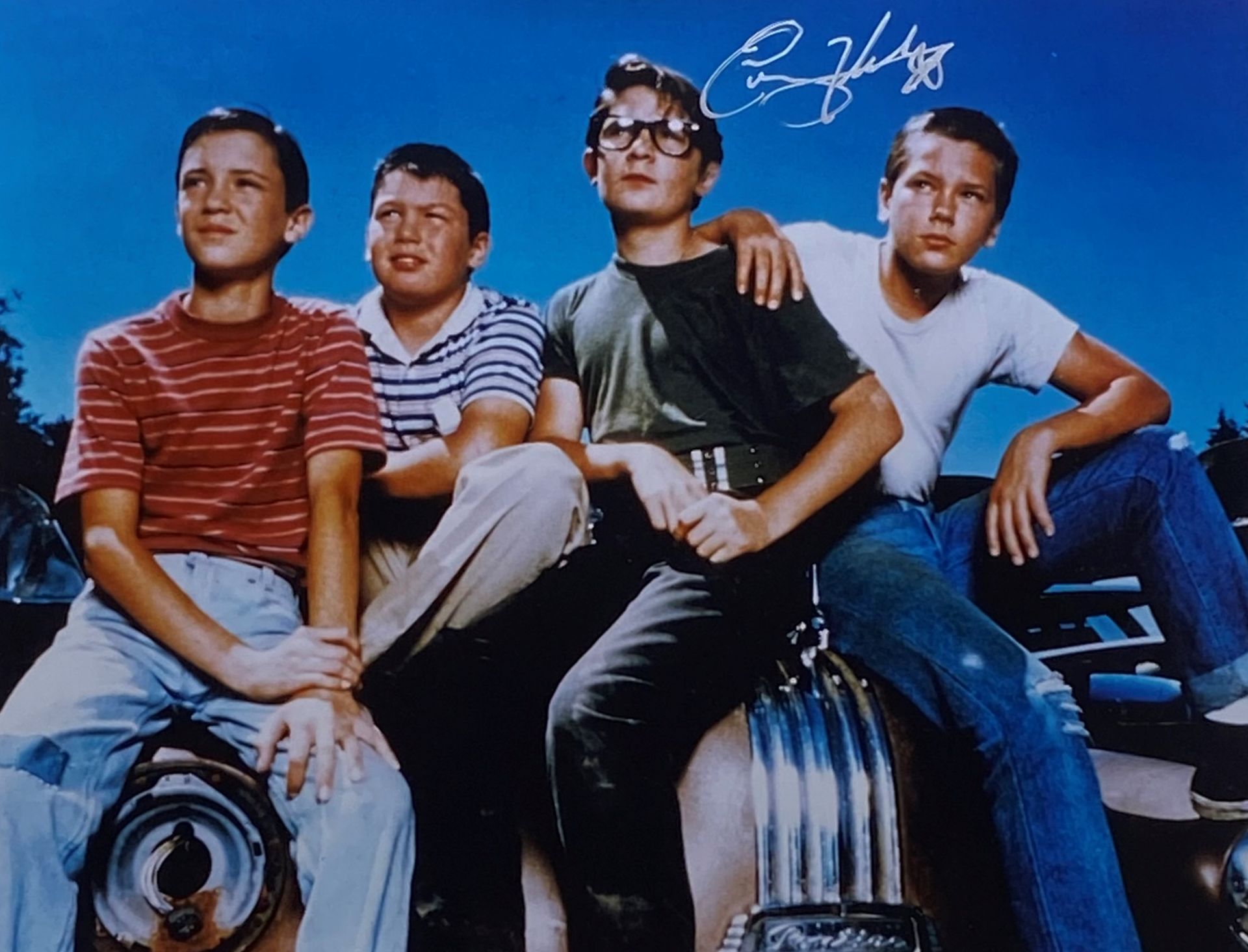 COREY FELDMAN - STAND BY ME - AUTOGRAPHED 8X10" PHOTO - AFTAL