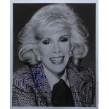 JOAN RIVERS (1933-2014) - AUTOGRAPHED 8X10" PHOTO - AFTAL