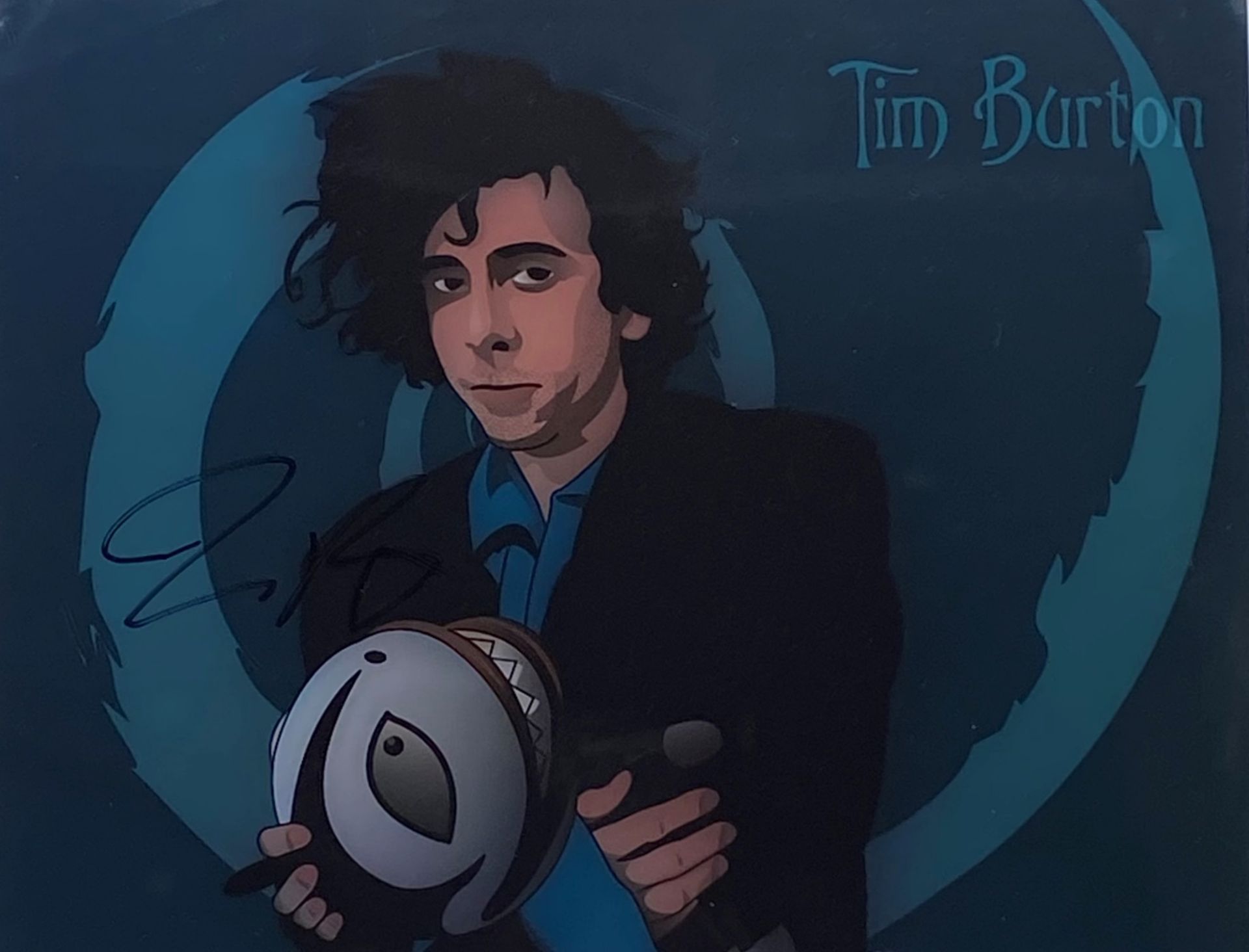 TIM BURTON - DIRECTOR - AUTOGRAPHED 8X10" PHOTO