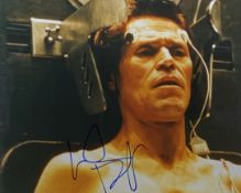 WILLEM DAFOE - SPIDER-MAN (2002) - AUTOGRAPHED 8X10" - AFTAL