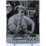 RICHARD GRIFFITHS (1947-2013) - AUTOGRAPHED 8X10" PHOTO - AFTAL