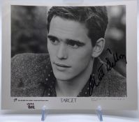 MATT DILLON - TARGET (1985) - AUTOGRAPHED FILM STILL - AFTAL