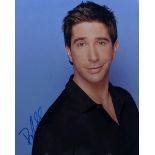 DAVID SCHWIMMER - FRIENDS - AUTOGRAPHED 8X10" PHOTO - AFTAL