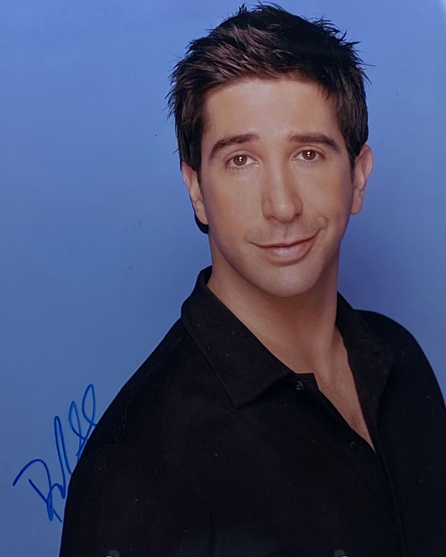 DAVID SCHWIMMER - FRIENDS - AUTOGRAPHED 8X10" PHOTO - AFTAL