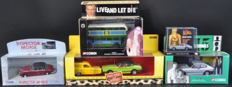 COLLECTION OF TV & FILM RELATED DIECAST MODELS