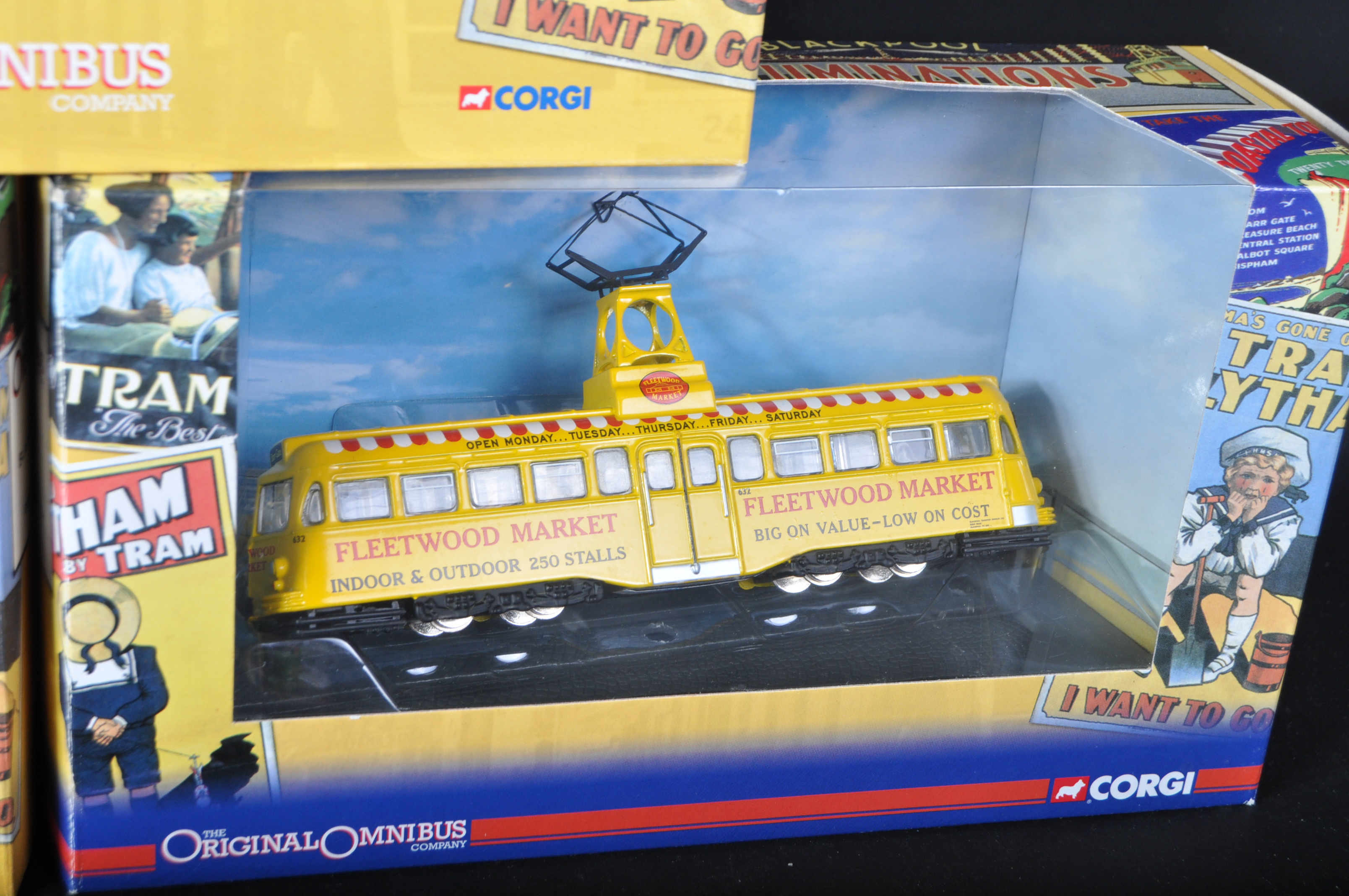 COLLECION OF CORGI ORIGINAL OMNIBUS DIECAST MODEL TRAMS - Image 5 of 7