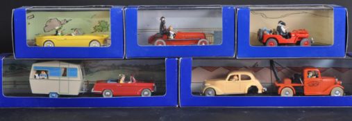 COLLECTION OF ASSORTED ATLAS EDITION DIECAST TIN TIN VEHICLES