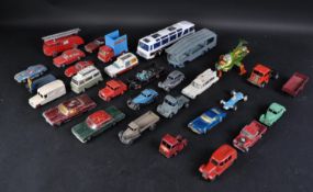 COLLECTION OF ASSORTED VINTAGE DINKY & CORGI TOYS DIECAST MODELS