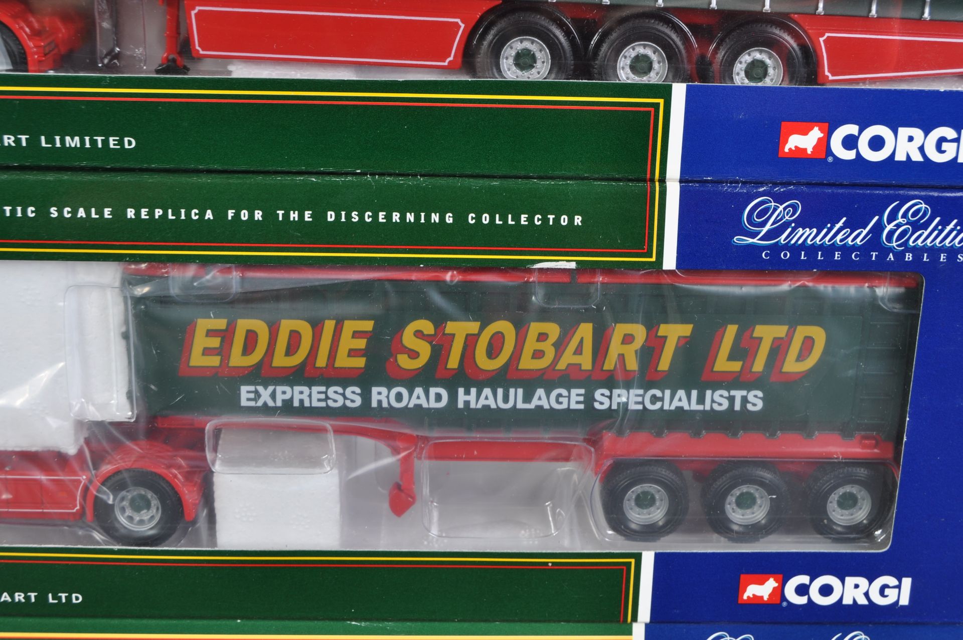 COLLECTION OF X4 CORGI EDDIE STOBART DIECAST MODEL LORRIES - Image 5 of 8