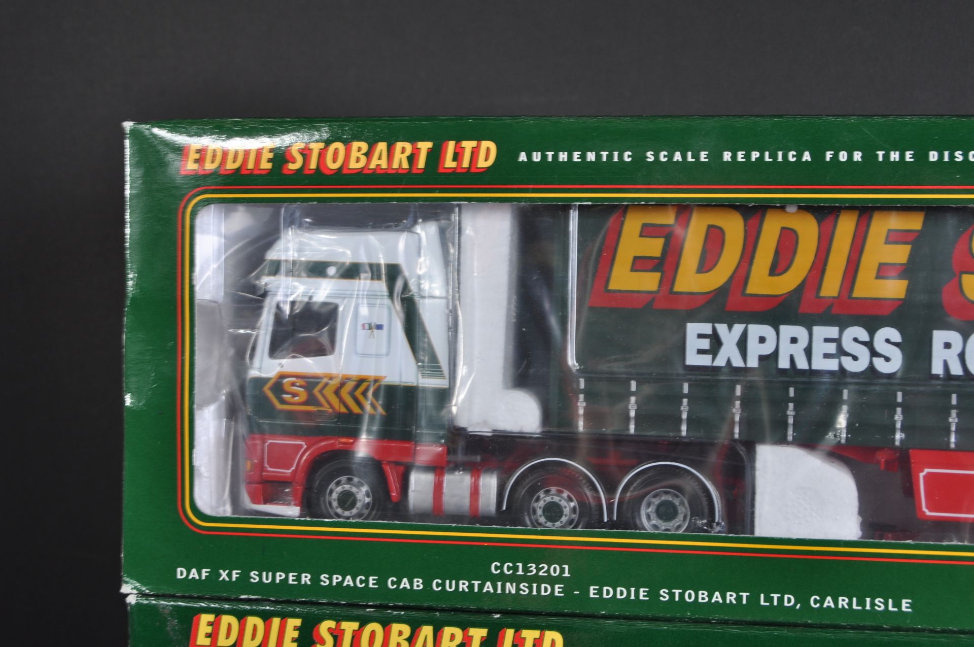 COLLECTION OF X4 CORGI EDDIE STOBART DIECAST MODEL LORRIES - Image 2 of 8