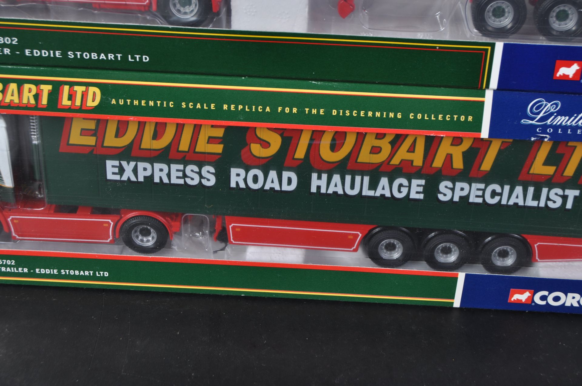 COLLECTION OF X4 CORGI EDDIE STOBART DIECAST MODEL LORRIES - Image 8 of 8