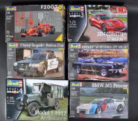 COLLECTION OF ASSORTED REVELL PLASTIC MODEL KITS