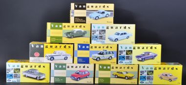 COLLECTION OF X10 ASSORTED LLEDO VANGAURDS DIECAST MODEL CARS