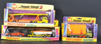 COLLECTION OF VINTAGE MATCHBOX SUPER KINGS DIECAST MODELS