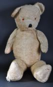 LARGE VINTAGE ENGLISH SOFT TOY TEDDY BEAR