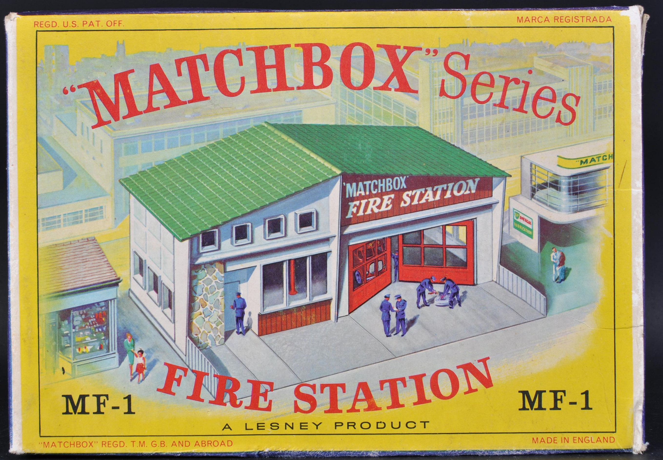 VINTAGE LESNEY MATCHBOX SERIES MODEL FIRE STATION