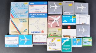 LARGE COLLECTION OF ASSORTED GERMAN ' SCHABAK ' DIECAST AEROPLANES