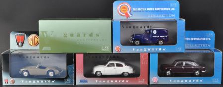 COLLECTION OF CORGI VANGUARDS 1/43 SCALE DIECAST MODEL CARS