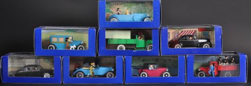 COLLECTION OF ASSORTED ATLAS EDITION DIECAST TIN TIN VEHICLES