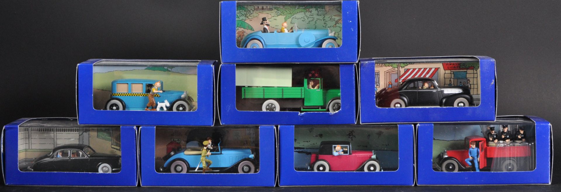 COLLECTION OF ASSORTED ATLAS EDITION DIECAST TIN TIN VEHICLES