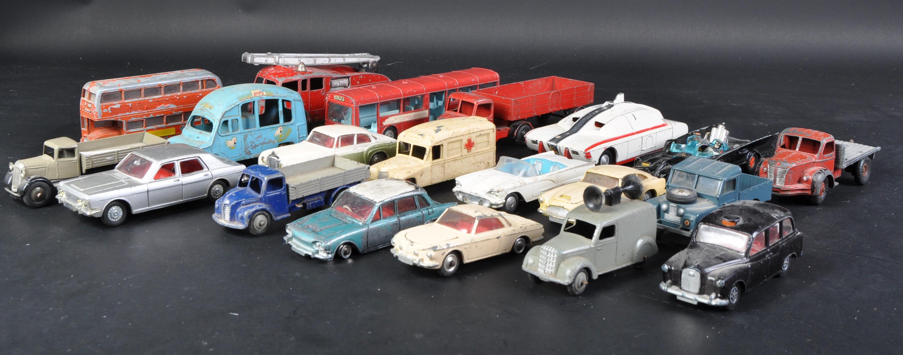 COLLECTION OF ASSORTED VINTAGE CORGI & DINKY TOYS DIECAST MODELS - Image 2 of 7