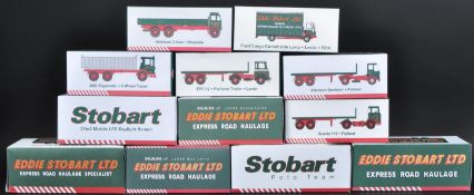 COLLECTION OF ATLAS EDITIONS DIECAST EDDIE STOBART MODELS