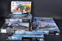 COLLECTION OF ASSSORTED REVELL PLASTIC MODEL KITS