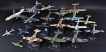 COLLECTION OF ASSORTED ATLAS EDITIONS DIECAST MODEL PLANES