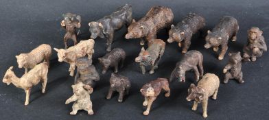 ELASTOLIN / LIONEL - COLLECTION OF COMPOSITION ZOO ANIMALS