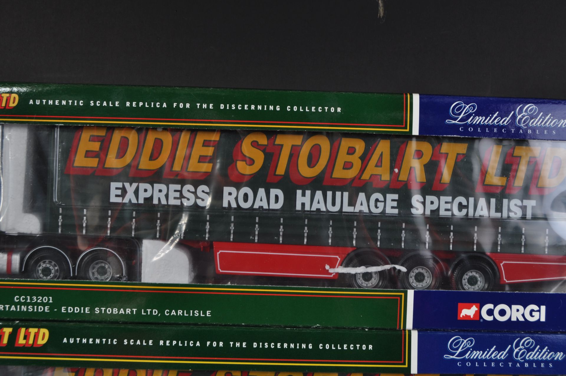 COLLECTION OF X4 CORGI EDDIE STOBART DIECAST MODEL LORRIES - Image 3 of 8