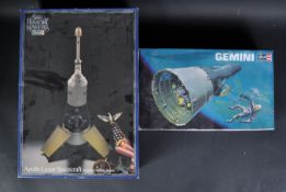TWO VINTAGE REVELL SPACE THEMED PLASTIC MODEL KITS