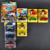 COLLECTION OF VINTAGE CARDED DIECAST MODEL CARS