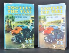TWO VINTAGE ' TOOTLES THE TAXI ' FIRST EDITION LADYBIRD BOOKS