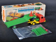 ORIGINAL VINTAGE CRESCENT TOYS BOXED DIECAST SCAMMELL SCARAB