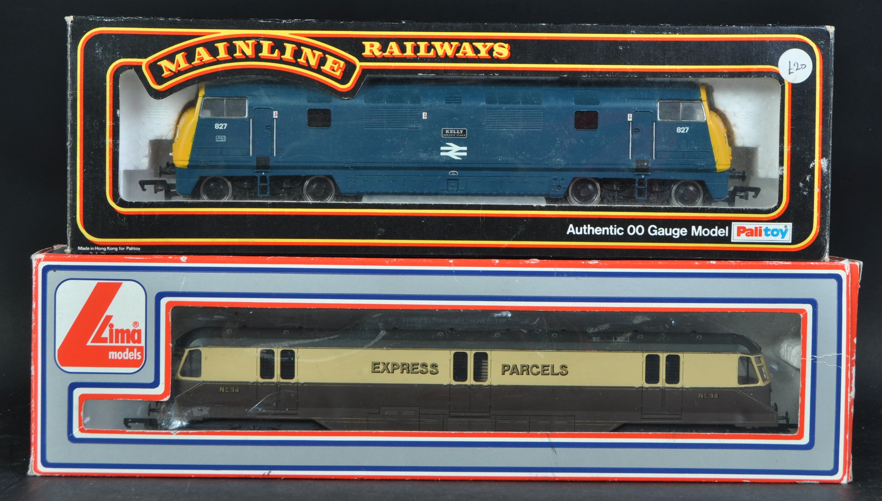 TWO 00 GAUGE MODEL RAILWAY TRAINSET DIESEL LOCOMOTIVEST