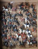 COLLECTION OF VINTAGE LEAD TOY CAVALRY SOLDIERS