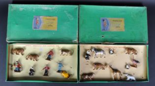 TWO VINTAGE WEND-AL ALUMINIUM ZOO & CIRCUS ANIMALS