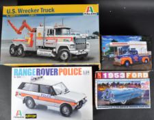 COLLECTION OF ASSORTED PLASTIC MODEL KITS