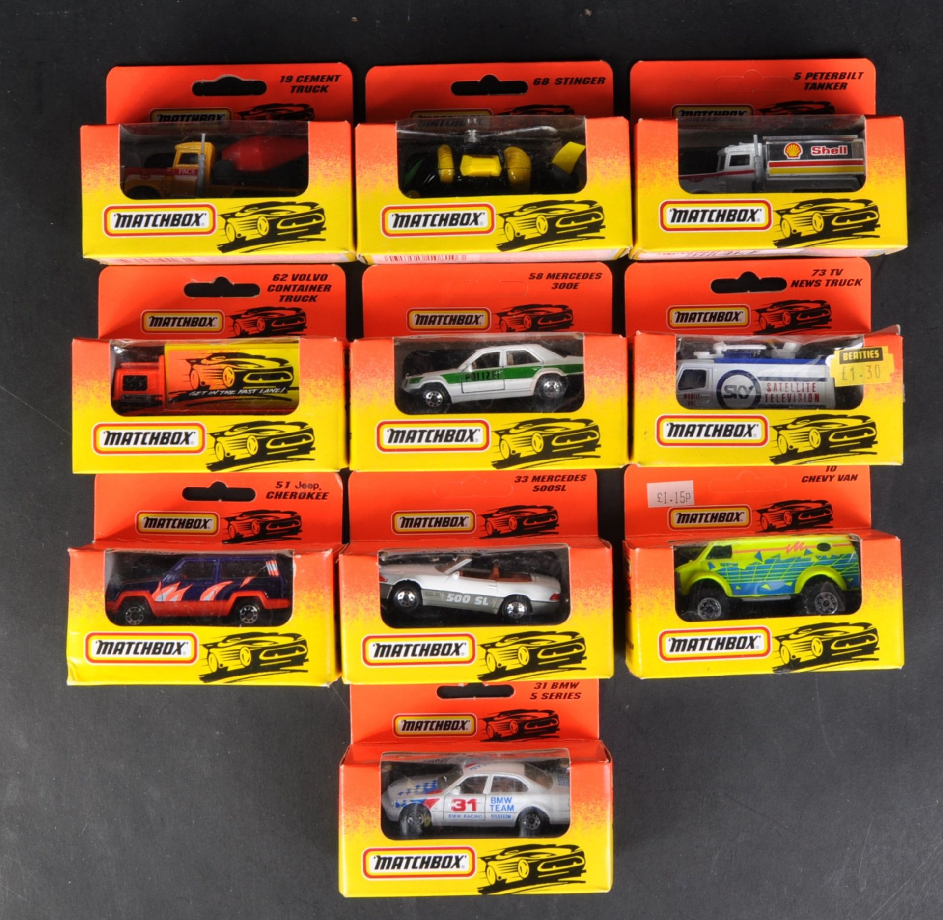 COLLECTION OF VINTAGE MATCHBOX DIECAST MODEL CARS