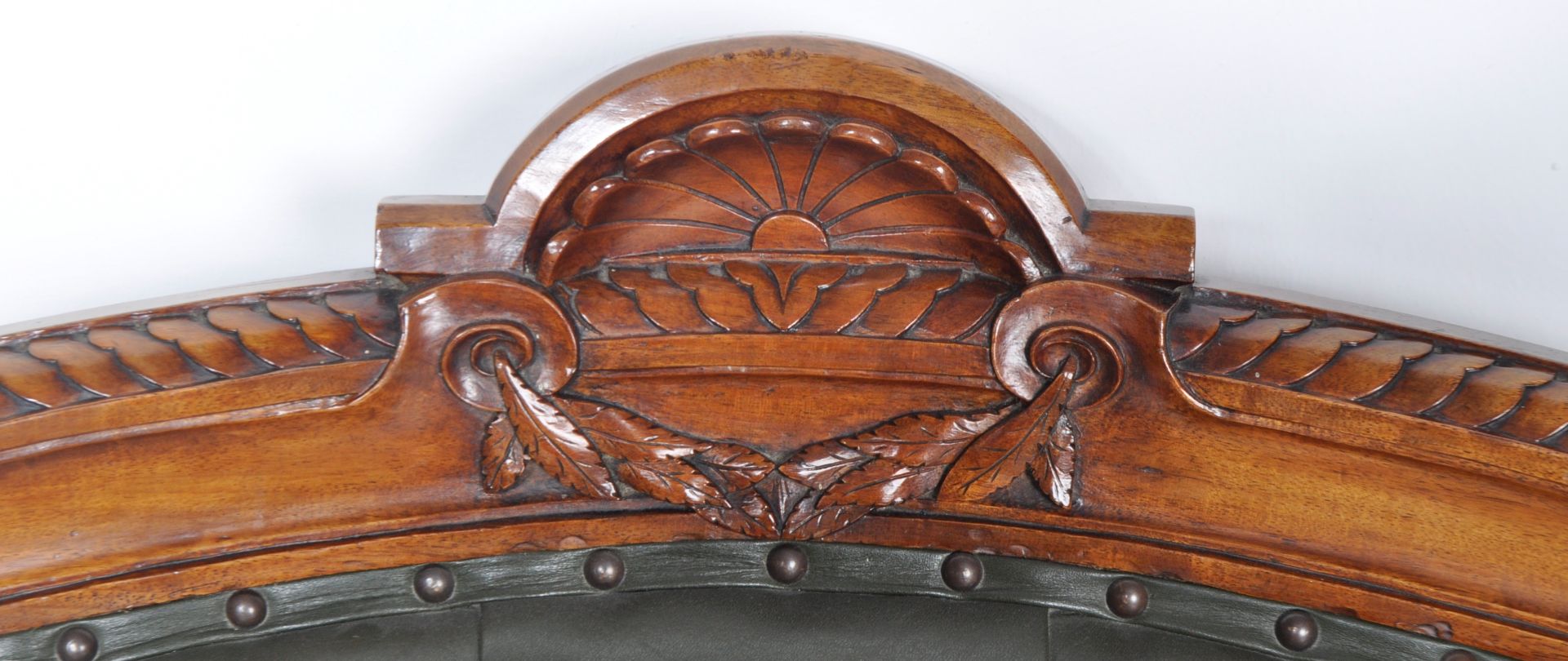 19TH CENTURY WILLIAM IV MAHOGANY LIBRARY ARMCHAIR - Image 8 of 8