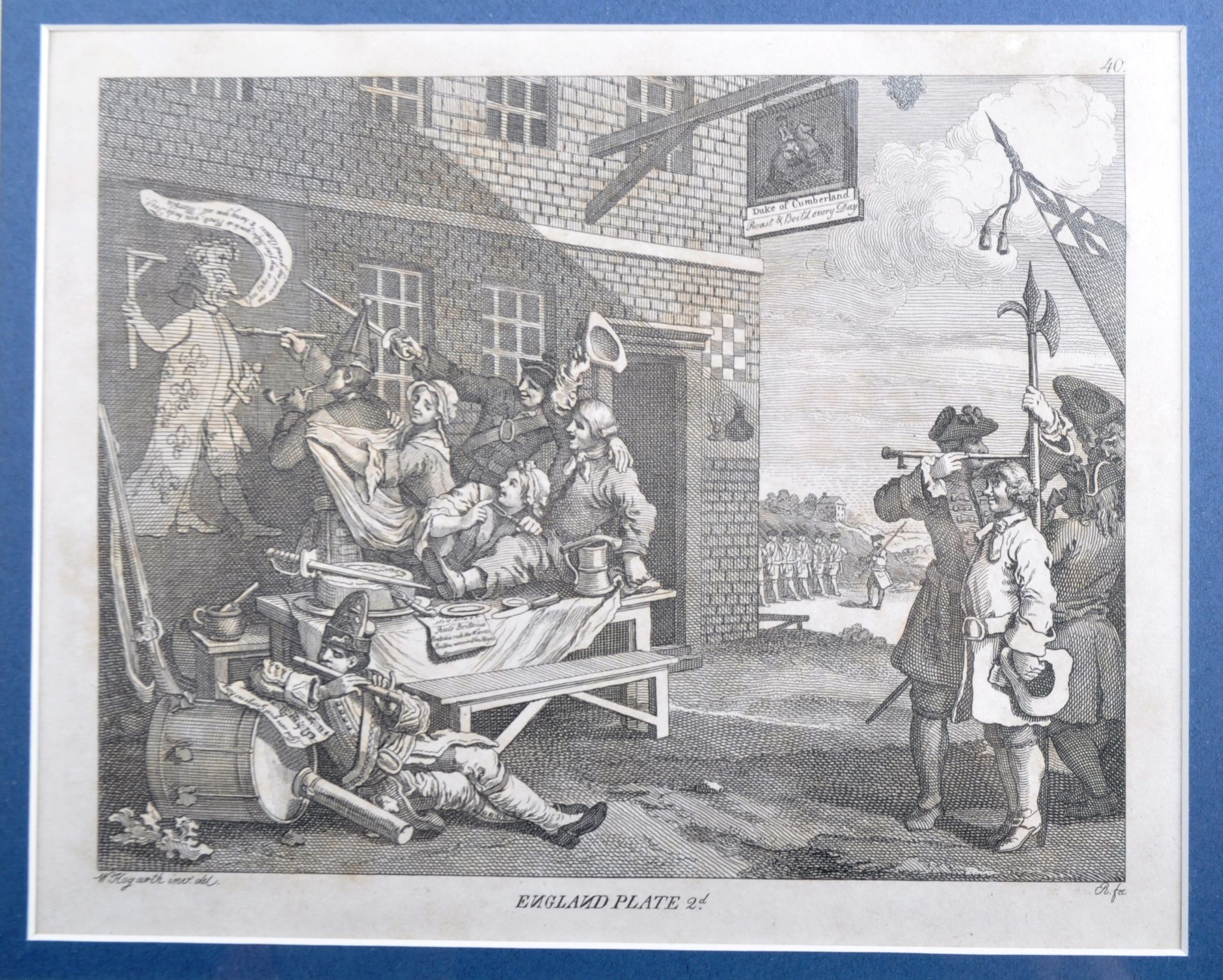 WILLIAM HOGARTH - 19TH CENTURY ENGRAVINGS - Image 8 of 13