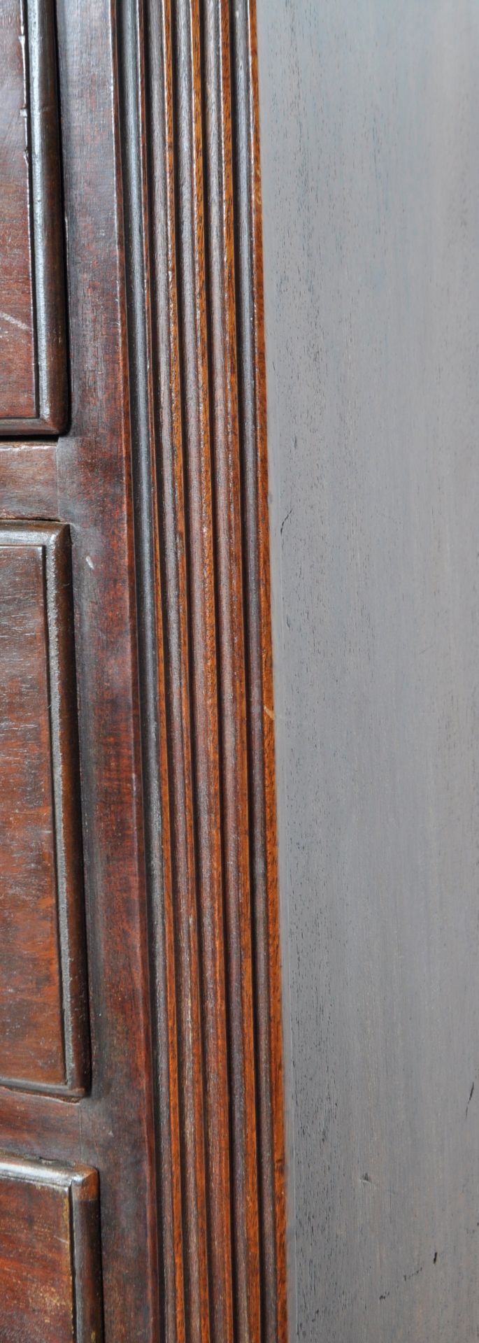 LATE 18TH CENTURY GEORGE III MAHOGANY CHEST ON CHEST - Image 10 of 10