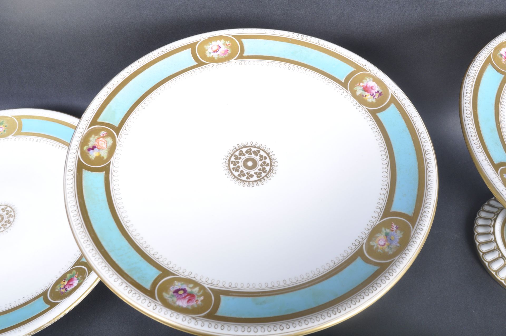 19TH CENTURY BROWN-WESTHEAD MOORE & CO DESSERT SERVICE - Image 3 of 12