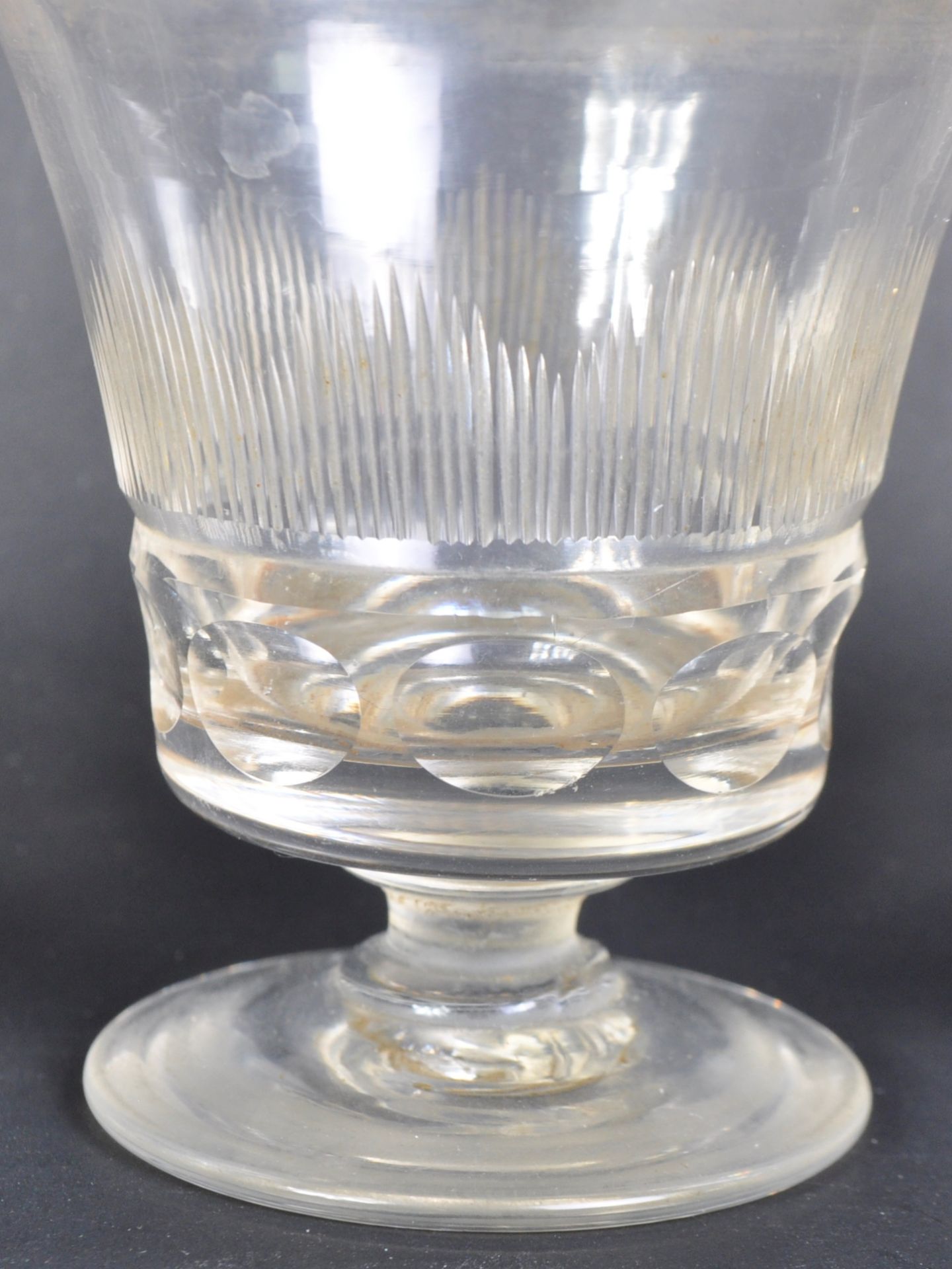 SET OF EARLY 19TH CENTURY GEORGIAN LIQUEUR GLASSES - Image 8 of 9