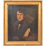 19TH CENTURY OIL PORTRAIT OF A GENTLEMAN